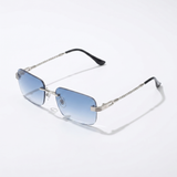 GLENZO Diamond Rimless | Schwarz Gold
